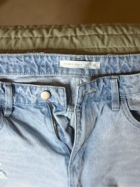 Altar'd State Light Wash Ultra High Rise Jeans